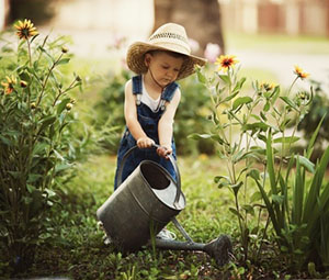 cute-garden-kid