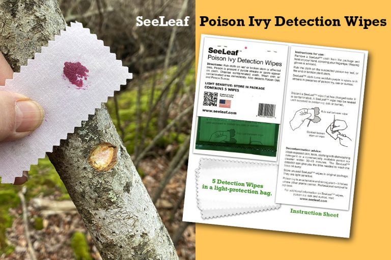 SeeLeaf Poison Ivy Detection Wipes