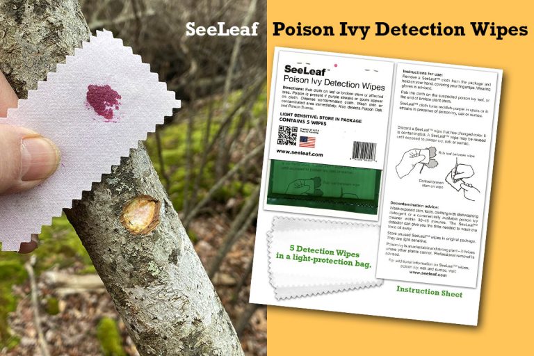 HOME 2 SeeLeaf Poison Ivy Detection Wipes